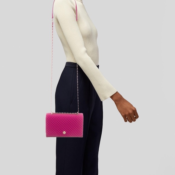 Tory Burch Marion Shrunken Crossbody NWOT - Picture 2 of 8